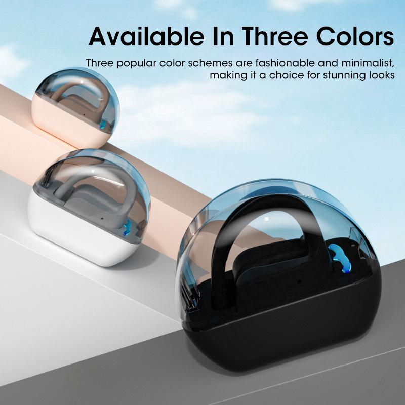 For OWS Wireless Bluetooth 5.3 Earbuds Ear-hanging HIFI Stereo Binaural Super Long Battery Life Open Sports Earphones