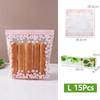 Self-Sealing Design Sealed Storage Bag Food Grade Thickened Plastic Bag  For Refrigerator
