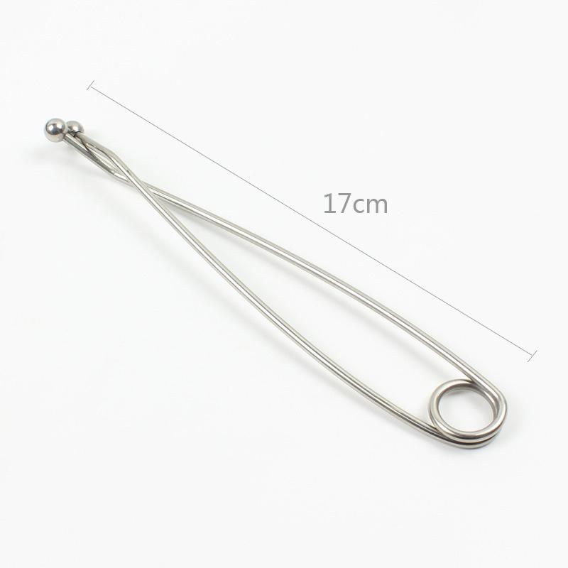 1pc Fishing Unhooker Stainless Steel Fish Mouth Opener Portable Fish Mouth Spreader Jaw Spreader Decoupling Device Fishing Tools