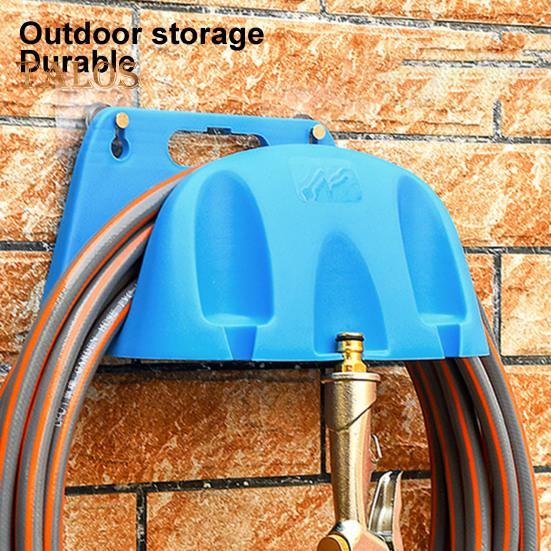 Water Pipe Storage Rack Wall Mounted Hose Bracket Strong Load-bearing Easy Installation Pipe Reel Water Hose Holder Support Storage Bracket