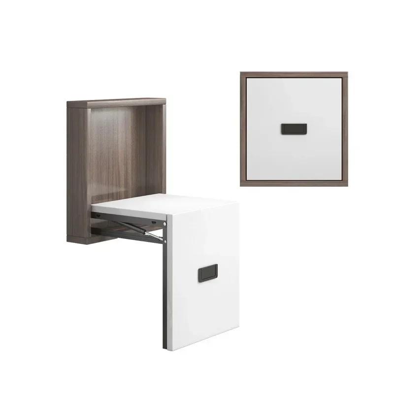 Shoe Stool Wall Mounted Hidden Stool Multifunctional Home Compact Convenient Wall Mounted Entrance Concealed Storage Shoe Stool 27980₽