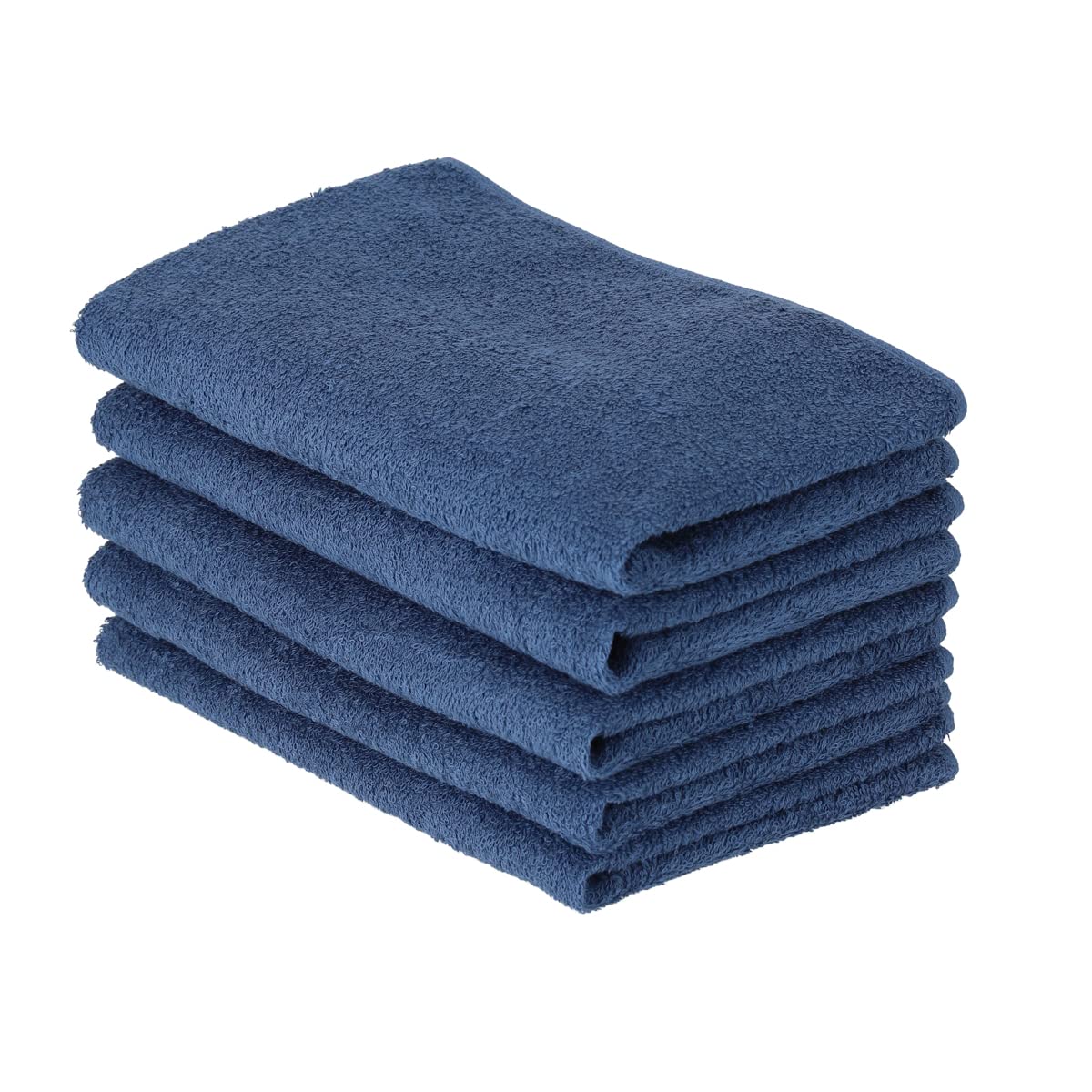 Tsubame Towel, established in 1912, Senshu Towel, Made in Japan, Face Towel 5-Piece Set, Colorful, Instant Absorption, Quick Drying, Easy Drying, Orga