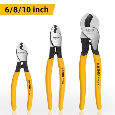 Geïsoleerde Kabelknipper Elektricien Professionele Tang Schokbestendige Draadstripper Gereedschap Tang Kabelkniptang