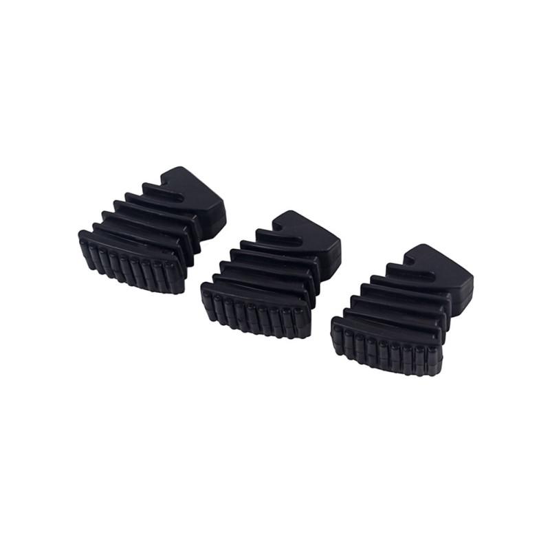 3pcs Drum Rubber Feet Percussionist Musical Gift Drum Bass Spur Foot Instrument Stand Accessoires