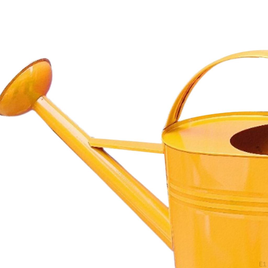 5 L Long Mouth Watering Can Garden Jug Lightweight Easy To Use with Handle Water for