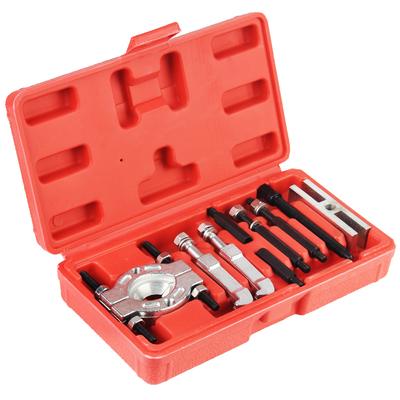 With Red Case Bearing Separator Car Repair Tool Kit Bearing Removal Tool Set Professional Bearing Separator and Puller Set 9Pcs