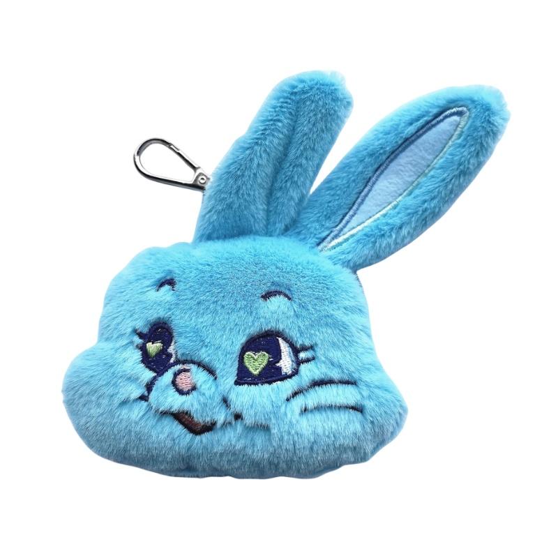 Njs Mini Plush Keychain Cute Rabbit Cartoon Doll Bag Accessory