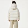Tambor Women's Oversized Short Down Jacket with Detachable Hood