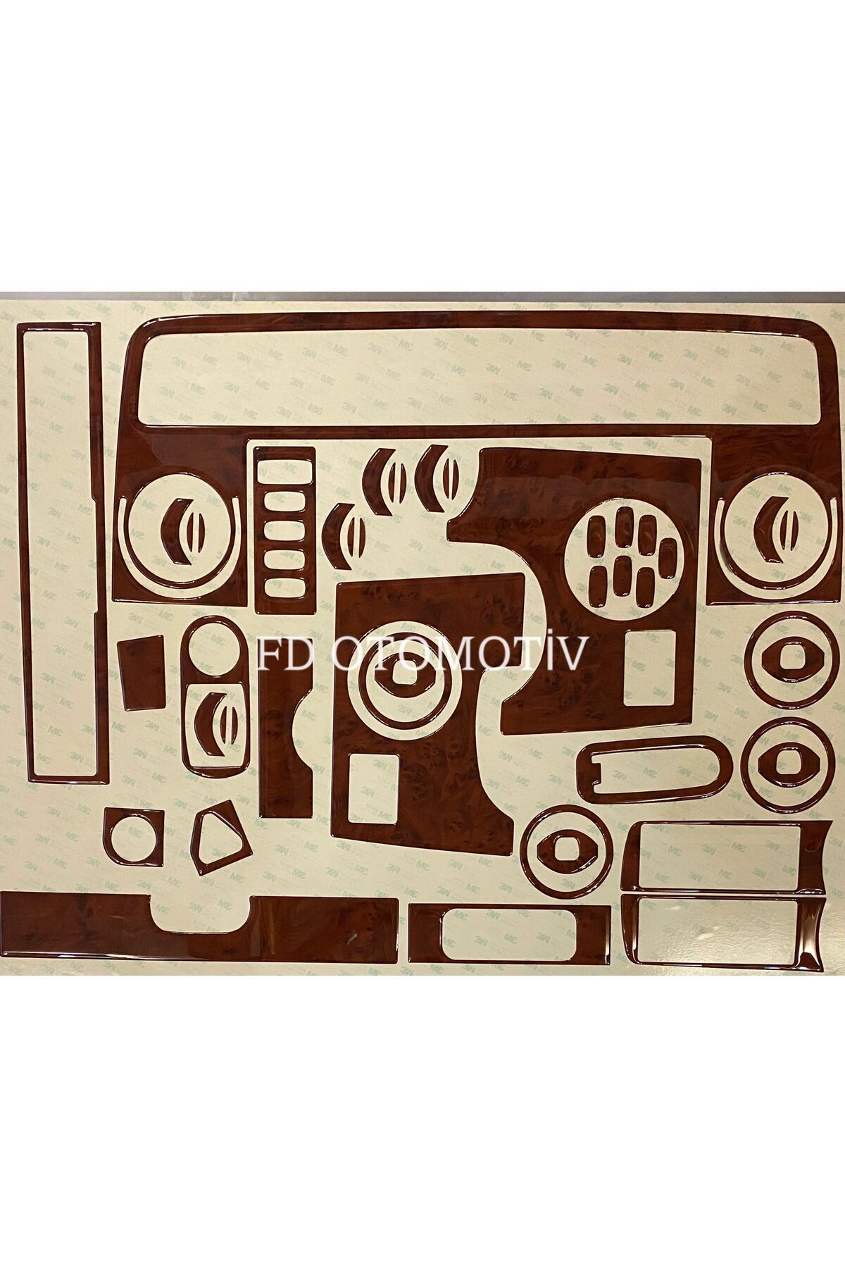 

Renault Master 2 Torpido, Konsol, Trim, Göğüs Kaplama Set Maun Renk Özel Dizayn