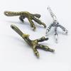 10PCS Retro Bird Claw Pendants Jewelry Making Accessories Alloy Texture Jewelry Pendant Suitable for Jewelry Making
