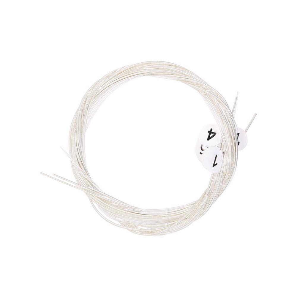 

6Pcs Acoustic Guitar Nylon String Set Universal String Set Guitar Strings for Music Education Use 6pcs