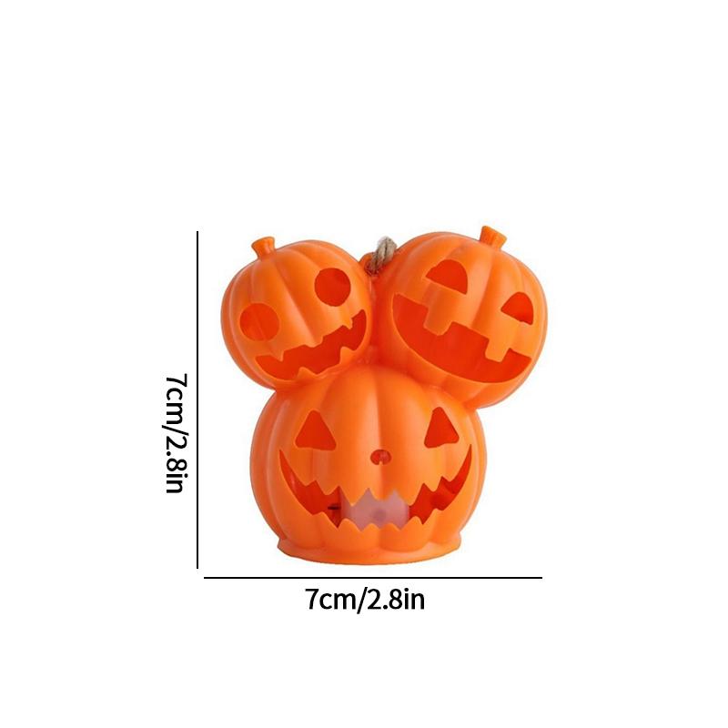 Halloweenský svícen dekorace stolní doplněk party dekorace strašidelná ozdoba dýně duch doplněk pokojový dekor