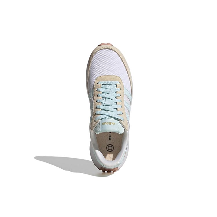 Adidas Neo Run 70S Fabric Mesh Suede Sports Durable Breathable Low-Top Lifestyle Shoes Women sneaker White Blue GX1724