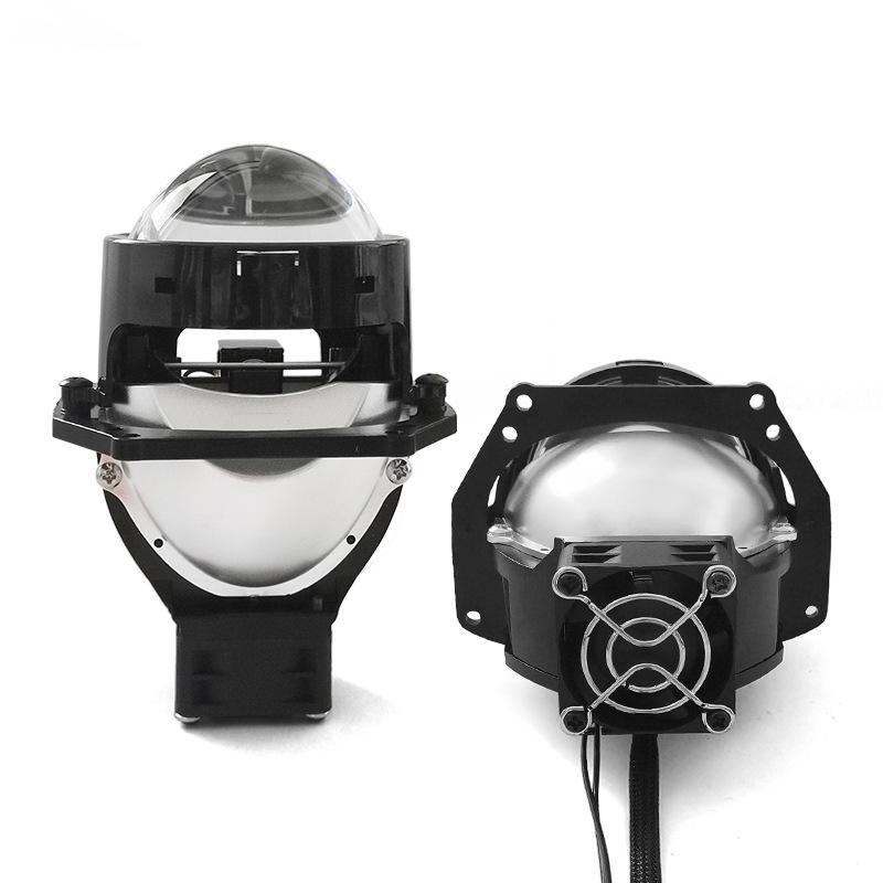 Universal Car LED Bifocal Lens 3-inch High-definition Spotlight Ultra-bright Laser Light Far and Near Integrated Modified Car Lights