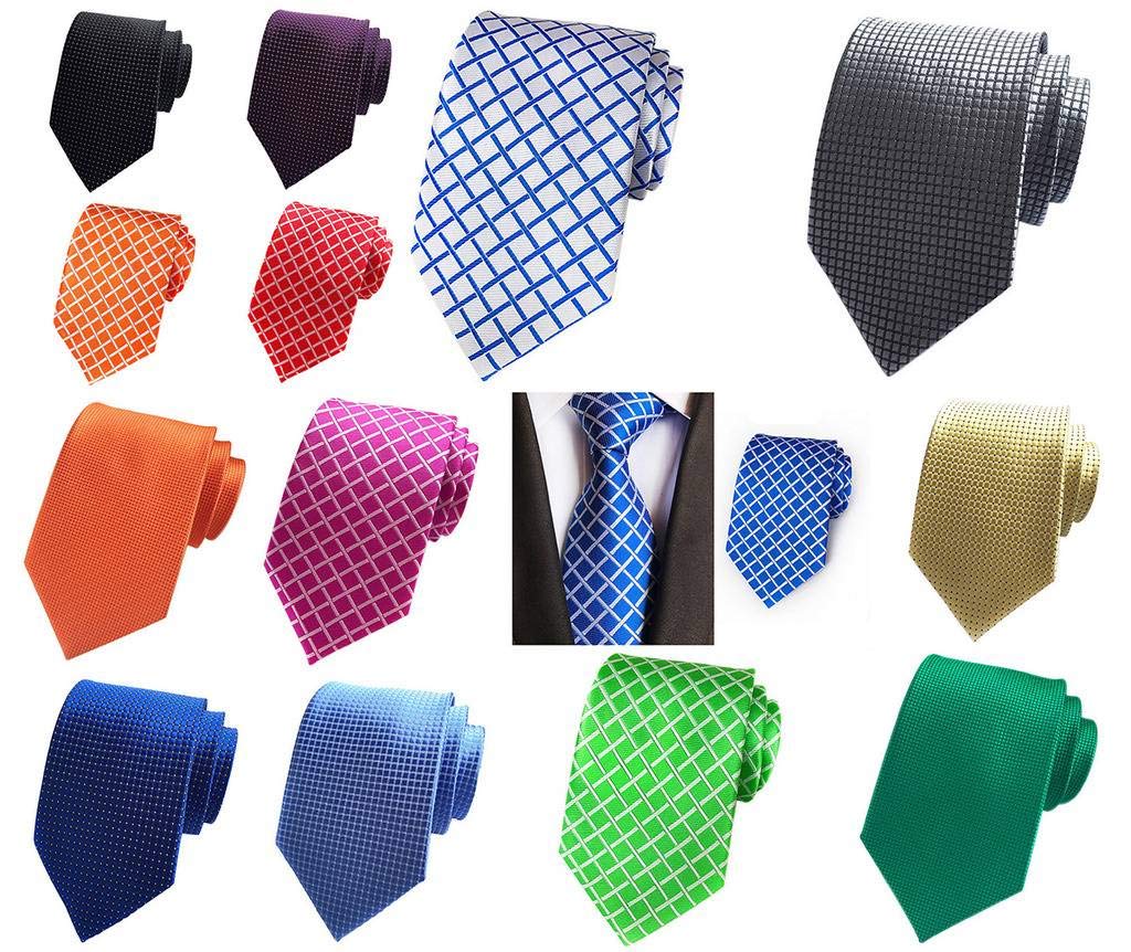 [Xiang Ru] Green Checkered Tie, Solid Color, Business, Workplace, Washable, Commuting, Job Hunting, Formal, Casual, Stylish, Father's Day Gift,