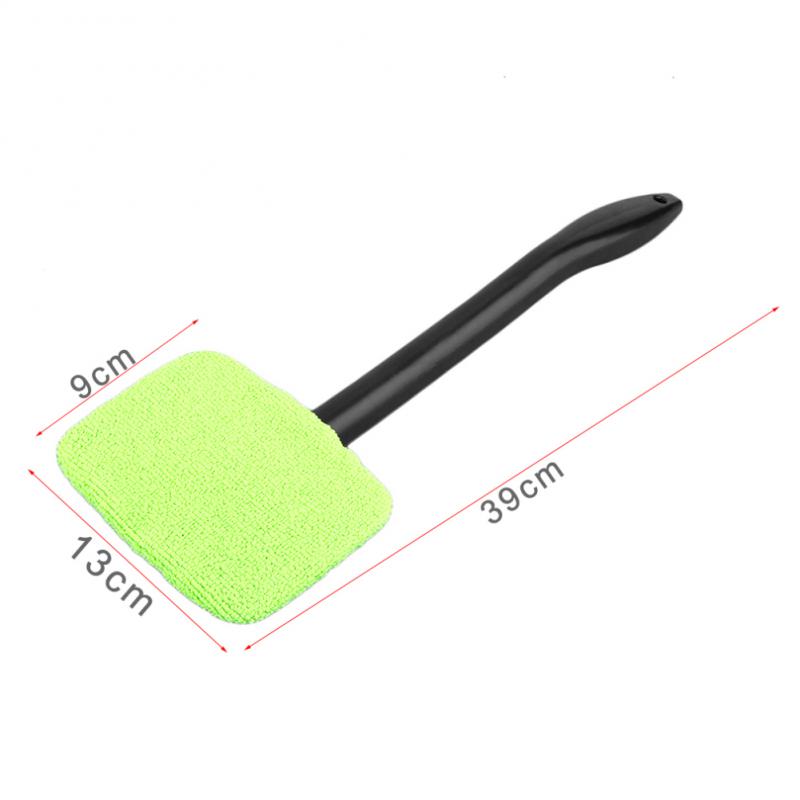 1~8PCS Windshield Cleaner Multipurpose Microfiber Wipe Car Supplies Green Windshield Easy Cleaner Tool Handheld