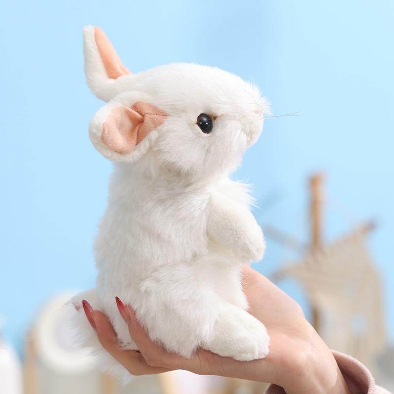 Cute Simulation Rabbit Plush Toy Baby Sleep Comfort Dolls Lovely Rabbit For Kids Girls Easter Bunny Gifts Christmas Birthday