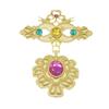 Fashion Court Vintage Antique Baroque Badge Brooch Suit Cardigan Accessories Corsage