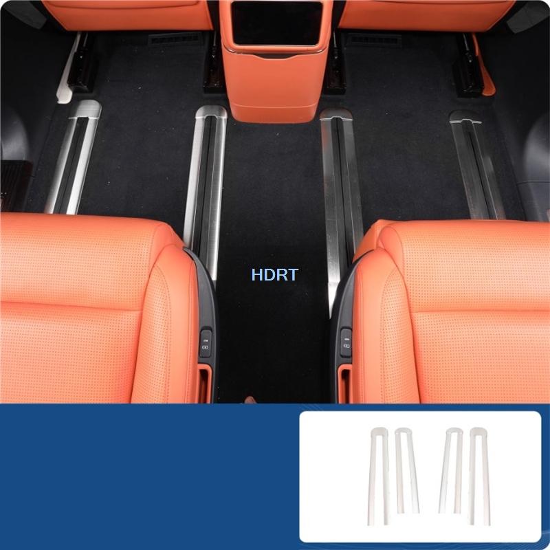 For Geely Lynk & Co 900 2025 + Car Style Seat Rail Slide Pedal Door Sill Scratch Trim Protector Decoration Accessories Auto Part
