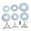 High Quality Stainless Steel Air Swirler For Waste Oil Burners Part Flame Stabilizer Disc Ring For Combustion Machine