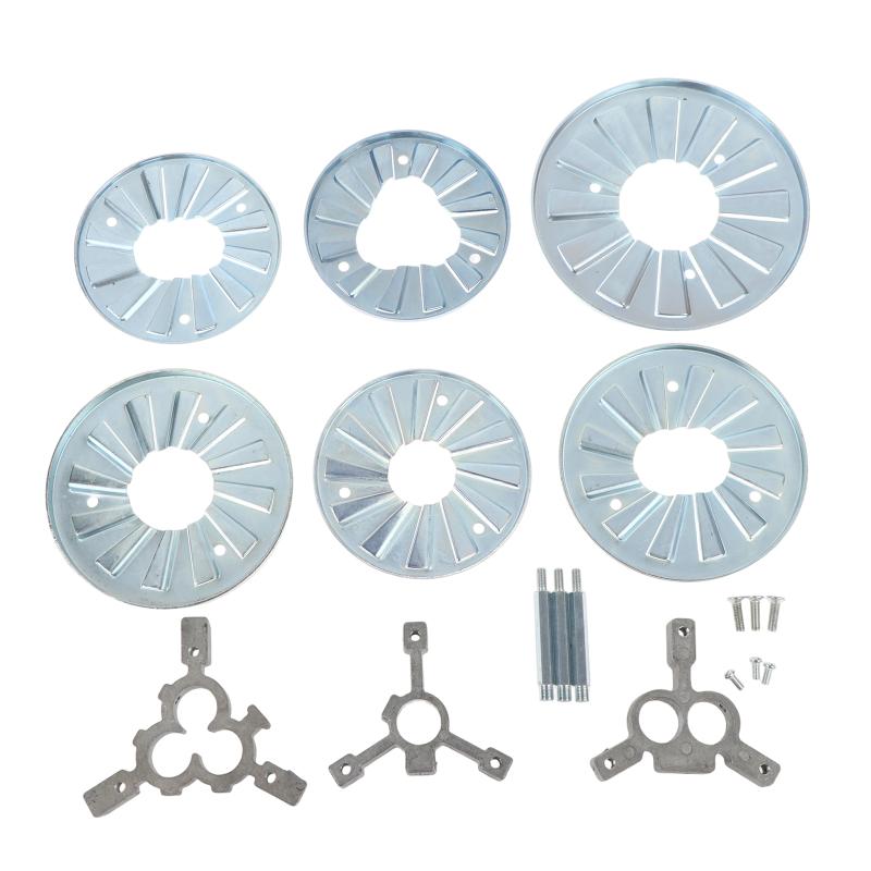 High Quality Stainless Steel Air Swirler For Waste Oil Burners Part Flame Stabilizer Disc Ring For Combustion Machine