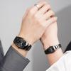UTHAI Men's Watch Light Luxury Tungsten Steel Glow Waterproof Clock Couple Watches Women's Fashion Quartz Wristwatches Gift