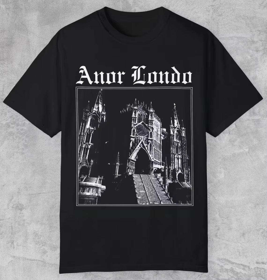 Anor Londo Dark Souls Inspired TShirt Summer Cotton Unisexs Women Tops Tees Short Sleeve graphic t shirts shirts streetwear S