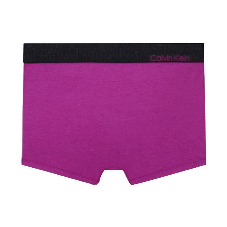 Calvin Klein Logo Patterned Boxer Briefs Men Underwear Purple NB2682-VTY