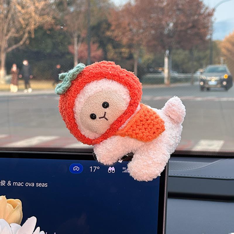 Plush Car Decorations, Cute Animal Dashboard Ornaments, Computer Ornaments