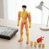 3D Printed Action Figure with Accessories Posable Cartoon Character Model Movable Joints Figure Decoration Collectible Gift for Animation Lovers