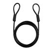 MOTO BASE Moto Lock Compact Loop Wire 1800mm Black Anti-theft Device, Series, (4.5), Length / MBLC-STW-02-180BK