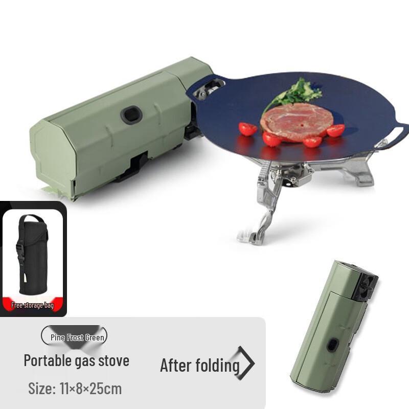 ZISIZ Portable Camping Gas Stove Kit