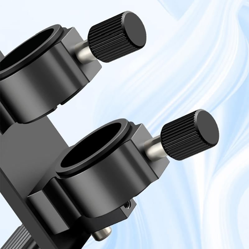 Aluminum Alloys Fishing Rod Stand Fishing Rod Corner Turret Frame Tube Fixing Clip Fishing Platform Stand Enduring