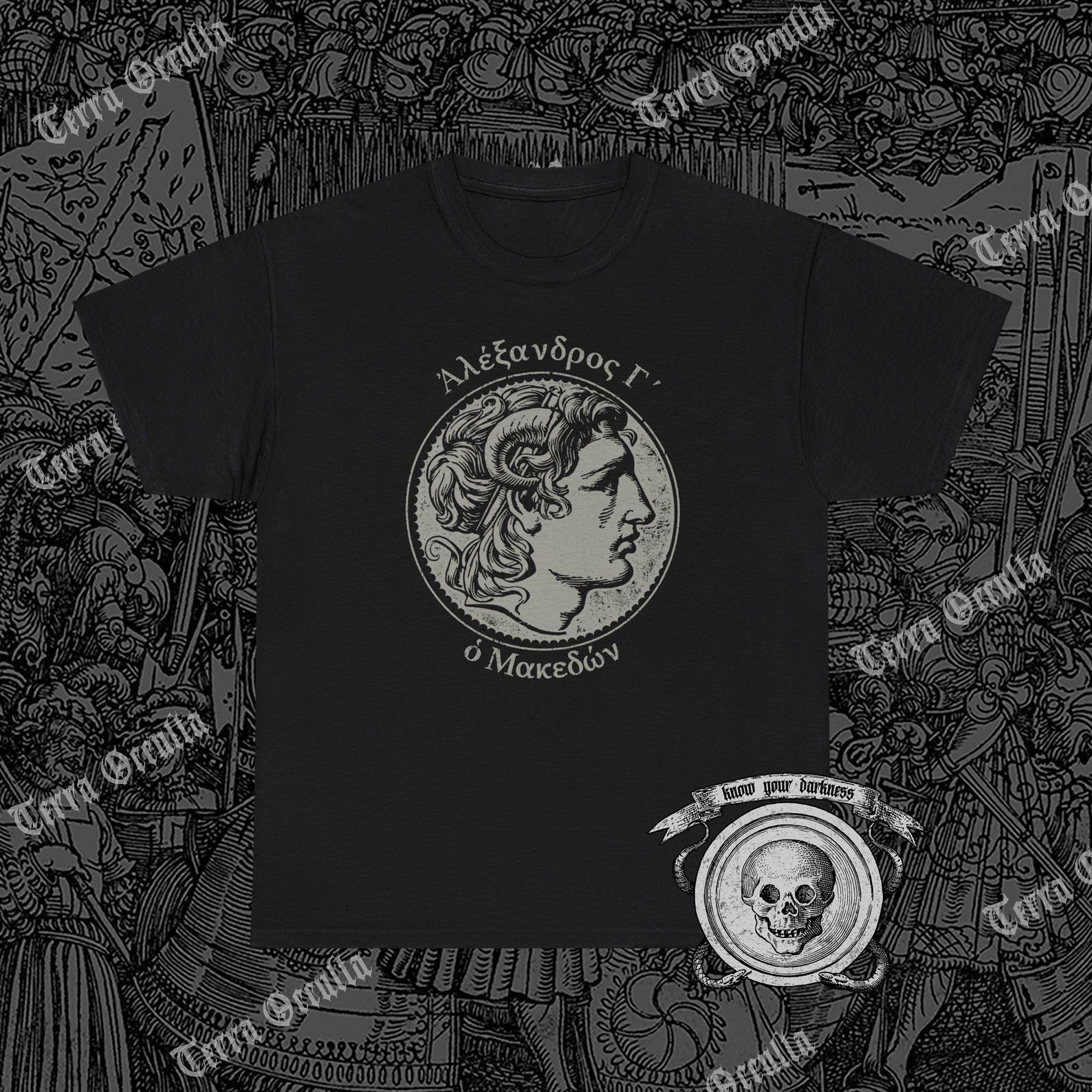 Alexander the Great Shirt, History, Alexander the Macedon 4XL