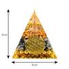 Orgonite Crystal Orgone Pyramid Tower Energy Nature Reiki Healing Chakra 6cm X 6cm (30)