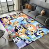 2025 New Style Bluey Family Cartoon Dog Carpet Rug for Living Room Bedroom Home Sofa Decoration,Kids Play Non-slip Floor Mat