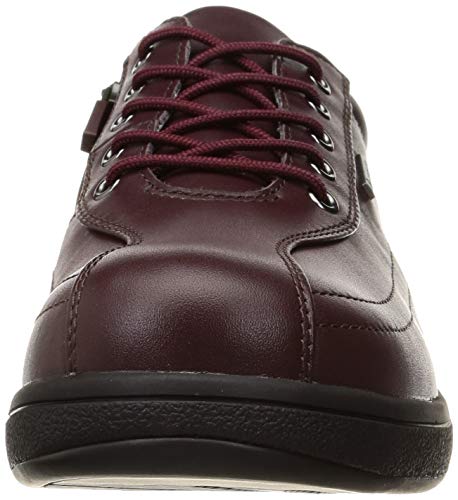 Asahi Top Dry Women's Waterproof Gore-Tex Rain Sneakers (Model TDY-7302), Burgundy, Size 25.0 Cm, 3E