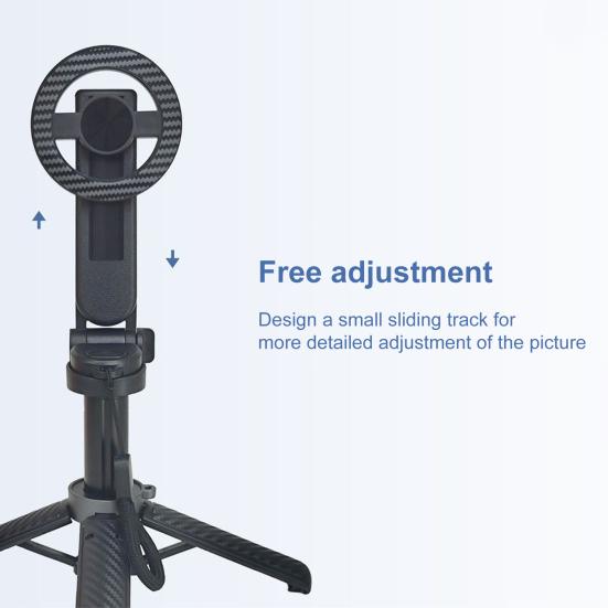 Mini Magnetisk Selfiestang med Bluetooth-kompatibel Fjernkontroll 360 Graders Rotasjon Bærbar Multifunksjonell Selfiestang med Utvidbart Stativ