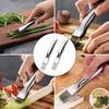 Stainless Steel Vegetable Garlic Cutter Shred Silk Knife Green Onion Slicer Food Chopper for Kitchen Potato Scallion Fruit Kiwi