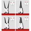 9inch Snap Rings Pliers Double Purpose Circlip Pliers Carbon Steel Removing Reassembling Hand Tool for Internal