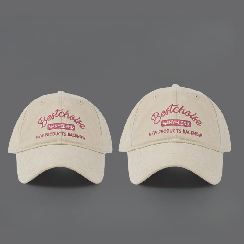 Women's New Summer Baseball Cap Showing Small Face Original American Retro Versatile Soft Top