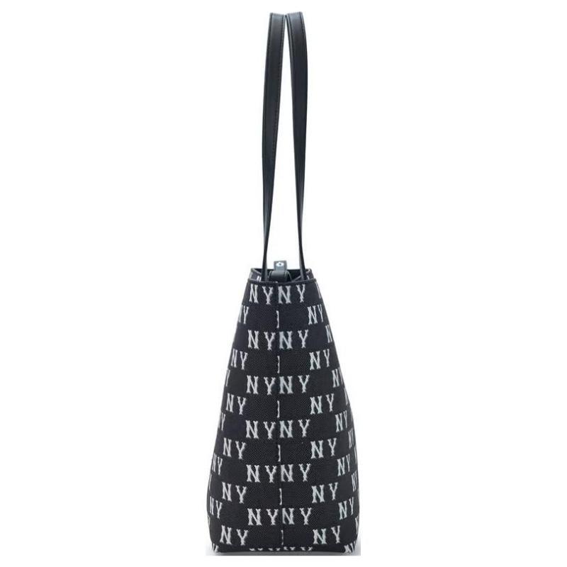 MLB New York Yankees Monogram Polyester Laptop Bag Students Unisex Black Casual 3AORM015N-50BKS