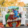 1pc Curious George7 Theme Blanket - Digital Print, Polyester, Cozy for All Seasons, Perfect for Outdoor, and Travel
