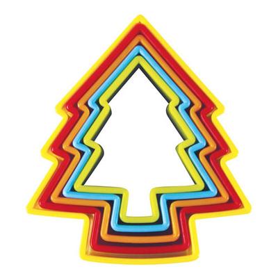 Avanti Cookies Cutters (Set of 5) (Christmas Tree)