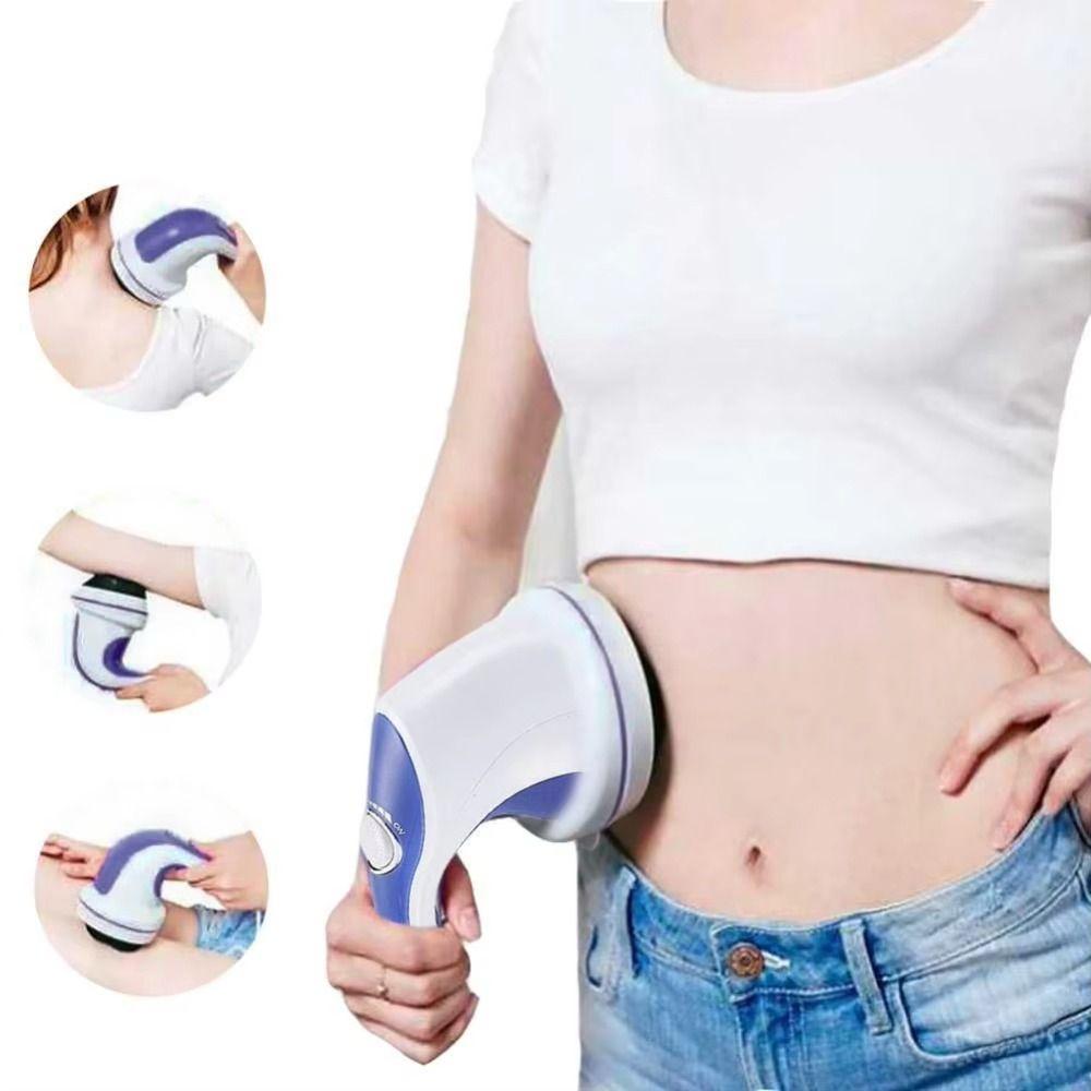 Relaxation Electric Handheld Body Massager with 5 Massage Heads Cellulite Massager Foot