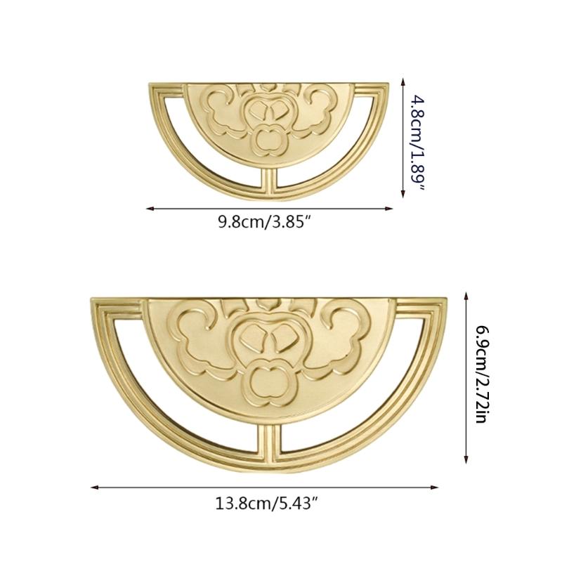 Zinc Alloy Drawer Pulls Chinese retro Dresser Wardrobe Knobs Kitchen Cupboard Drawer Handles Furniture Handle Hardware