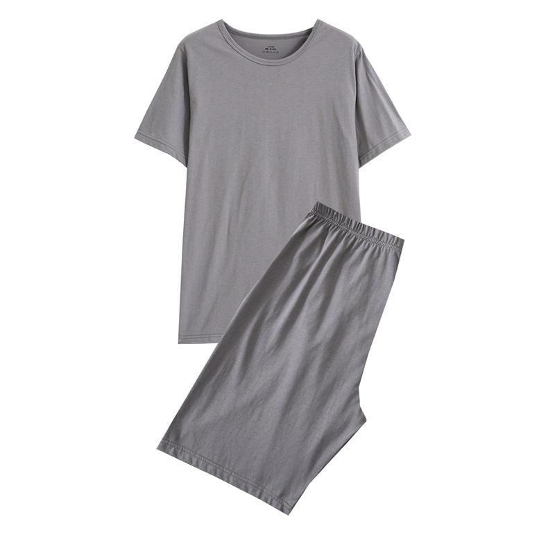 Set Pigiama Manica Corta 100% Cotone - Maglia Traspirante Estiva per Uomo e Donna