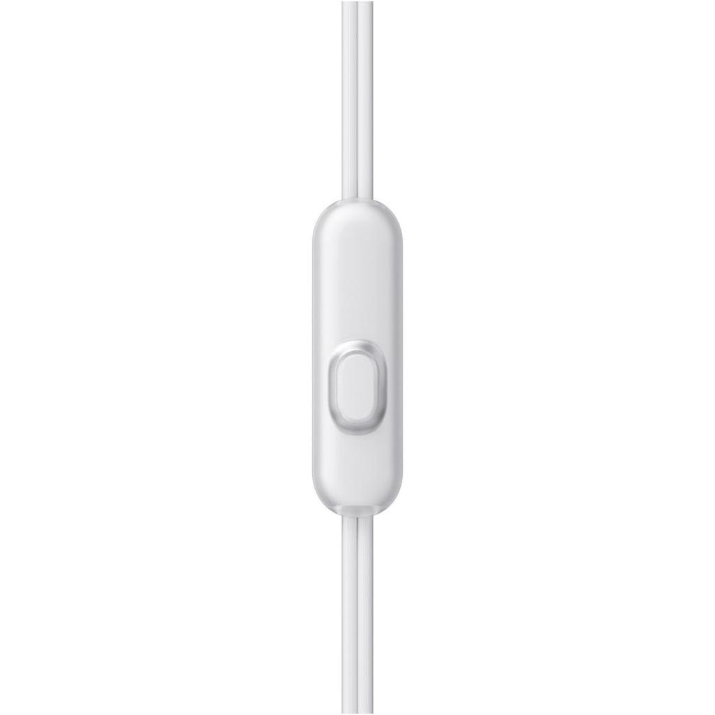 Sony with Remote and White MDR-AS410AP Earphones Water-Resistant/Sports-Ready, Microphone, (MDR-AS410AP W)