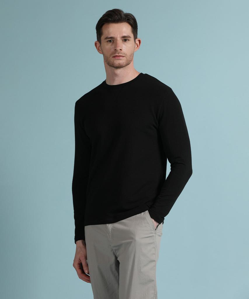 Panicalle Black Soft Petal Logo T-Shirt (Type B)