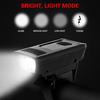 Rechargeable Bike Headlight Front Light USB Charging Bicycle Safety Lamp with Multiple Modes Durable Design for Night Riding